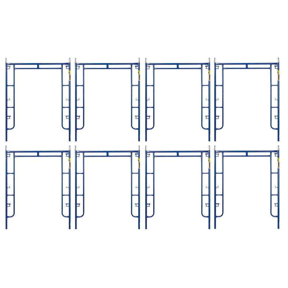 MetalTech Saferstack 6.4 ft. x 5 ft. Mason WalkThrough Arch Scaffold