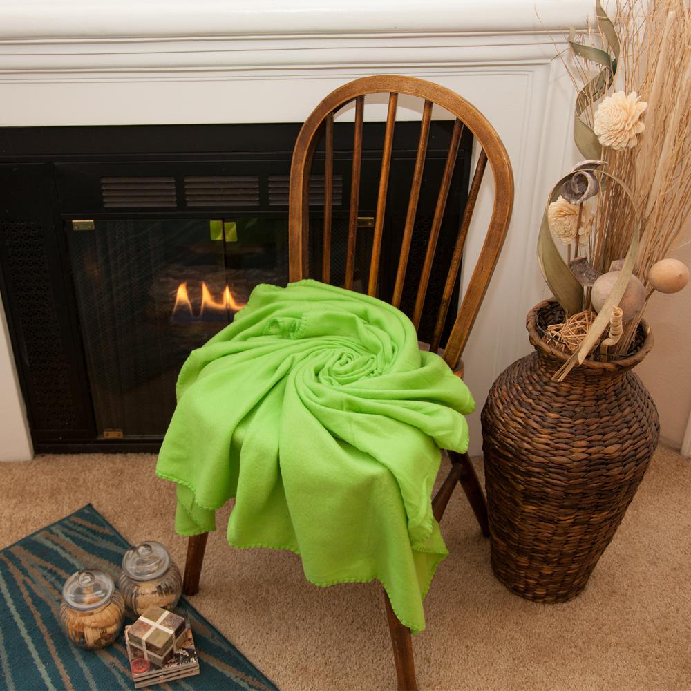 Reviews For Imperial Home 50 In X 60 In Lime Green Super Soft Fleece Throw Blanket Set Of 24 Mw2402p24 The Home Depot