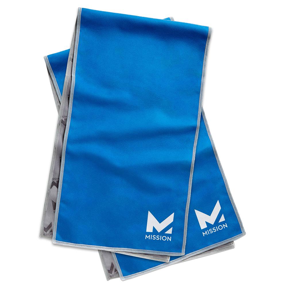 mission blue cooling towel