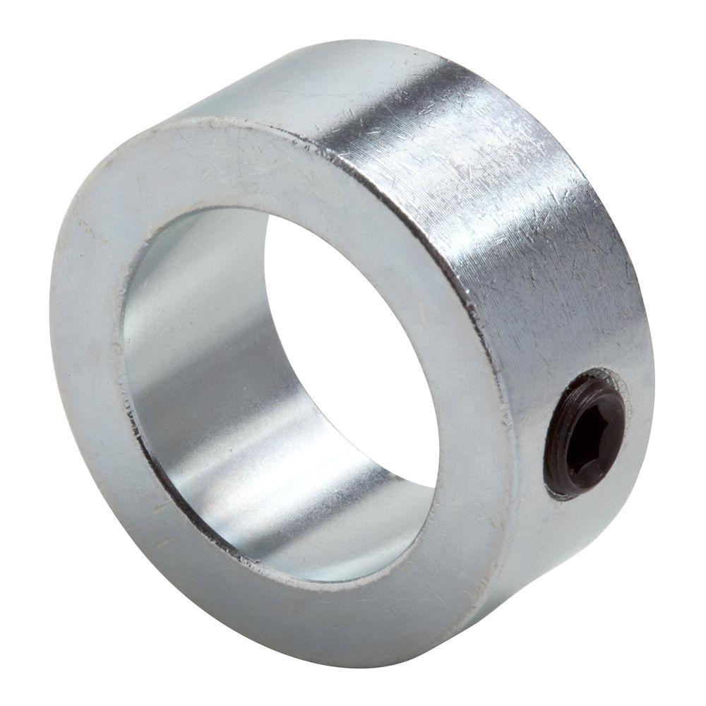 Climax Metal C-343 Steel Set Screw Collar 4-1//2 OD 3 7//16 Bore Size Zinc Plated Steel With 1//2-13 x 1//2 Set Screw