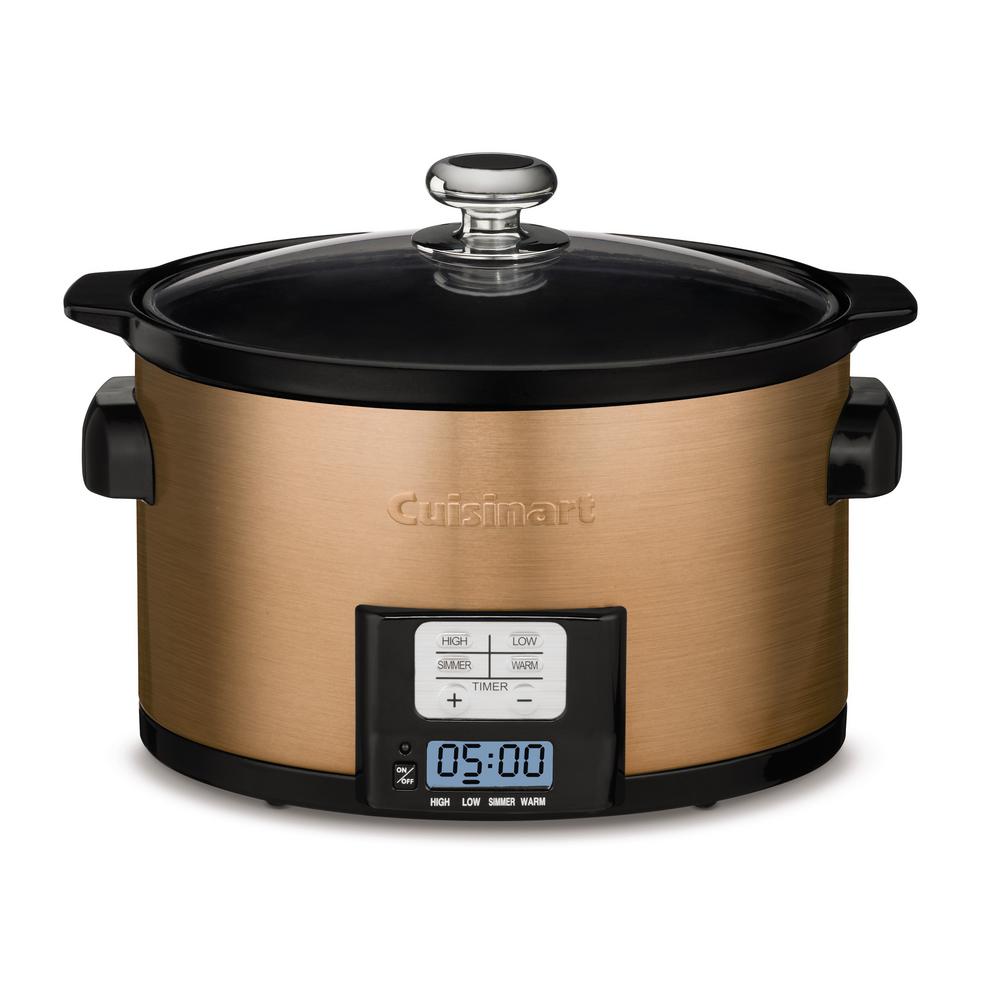 Cuisinart 3.5 Qt. Copper Programmable Slow CookerPSC350CPP The Home