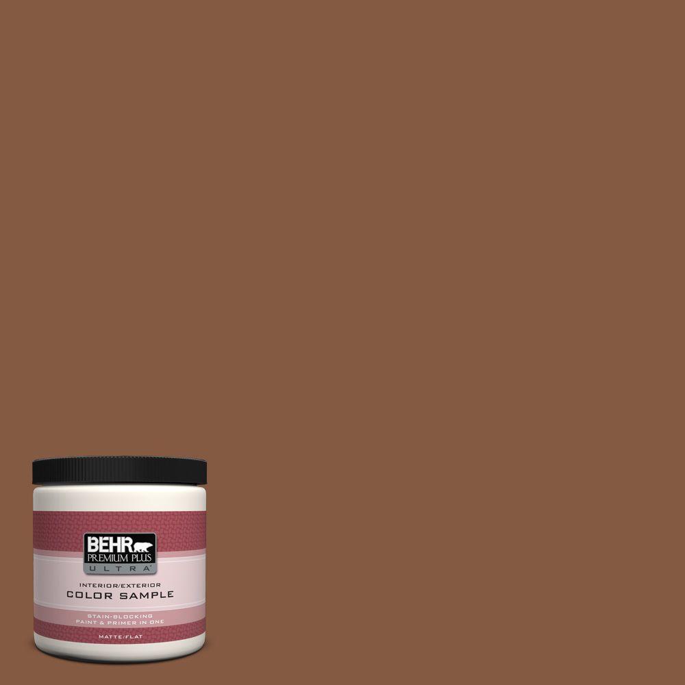 Behr Premium Plus Ultra 8 Oz Icc 80 Cinnamon E Matte Interior Icc 80 Cinnamon E Matte Interior