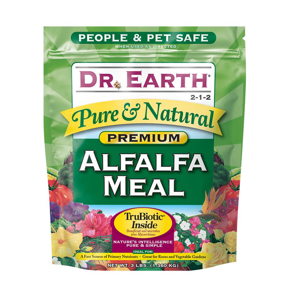 DR. EARTH 3 lb. Premium Alfalfa Meal720X The Home Depot