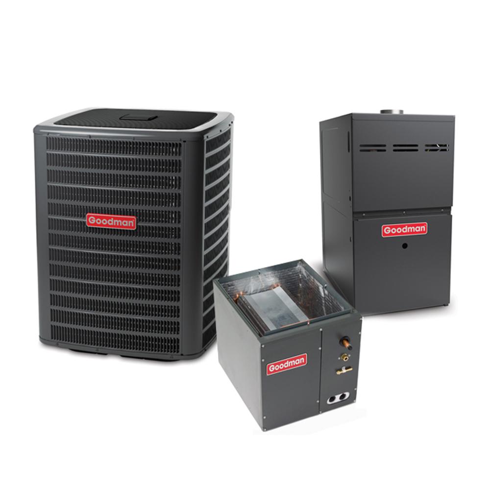 Carrier Installed Infinity Series Air Conditioner Hsinstcariac The 3 5 Ton 14 Seer 38000 Btu 80 Afue 80k R410a