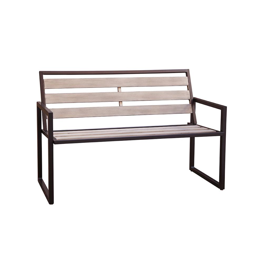 Liberty Garden Metal Montgomery Outdoor Bench S K 319PB