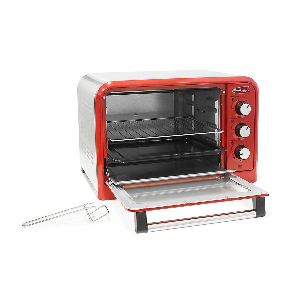 Nostalgia Retro Series 4Slice 3in1 Breakfast Station Toaster Oven in
