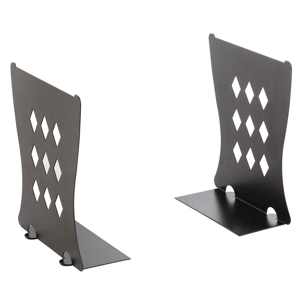 Find It Bookends File Folder Stand In Black