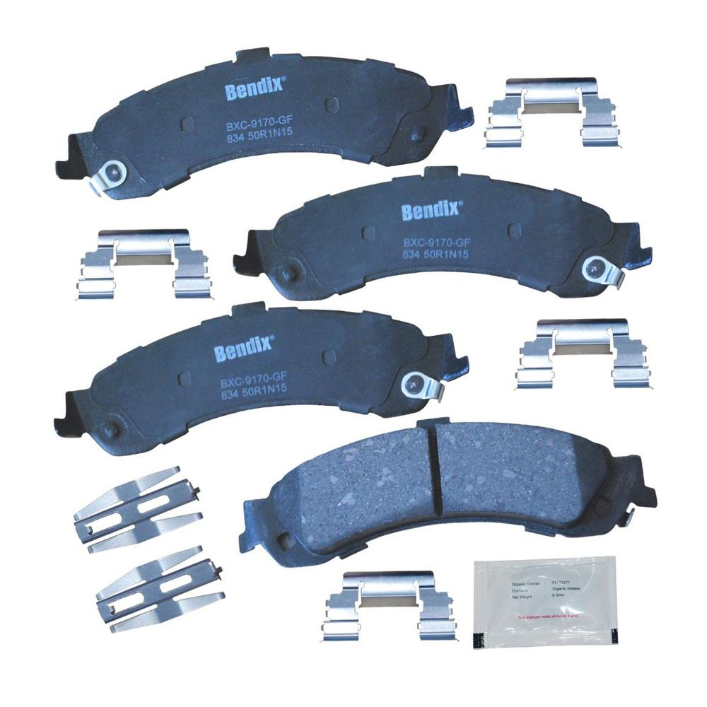 Bendix Bendix Premium Copper Free Ceramic BPR Disc Brake Pad - Rear ...