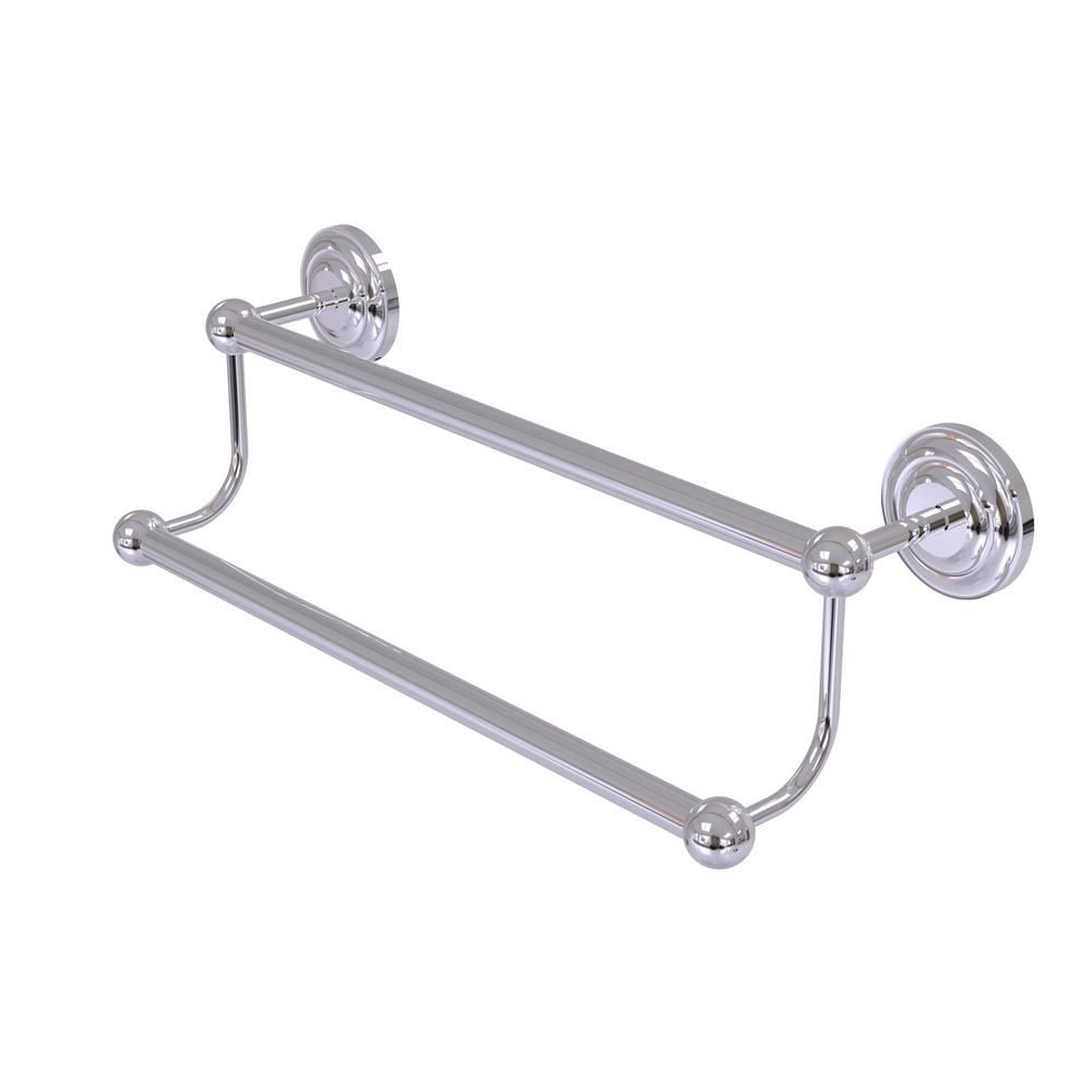 Allied Br Prestige Que New Collection 30 In Double Towel Bar Allied Br Prestige Que New Collection 30 In Double Towel Bar Polished Chrome