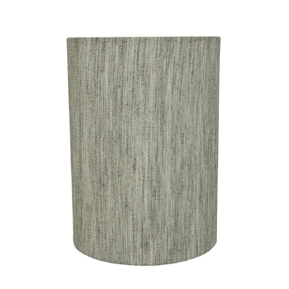 Aspen Creative Corporation 8 In X 11 Light Grey Drum Cylinder