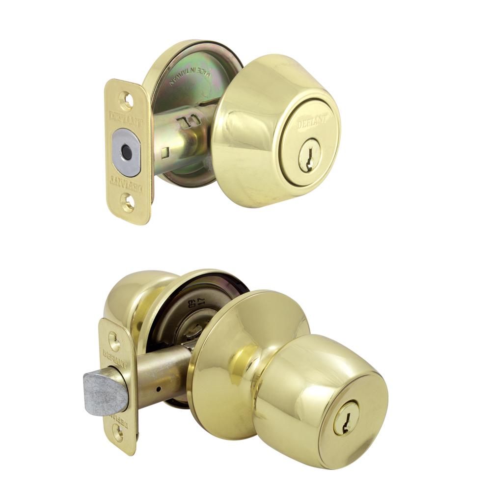 Schlage Satin Nickel Single Cylinder Deadbolt with Entry Door