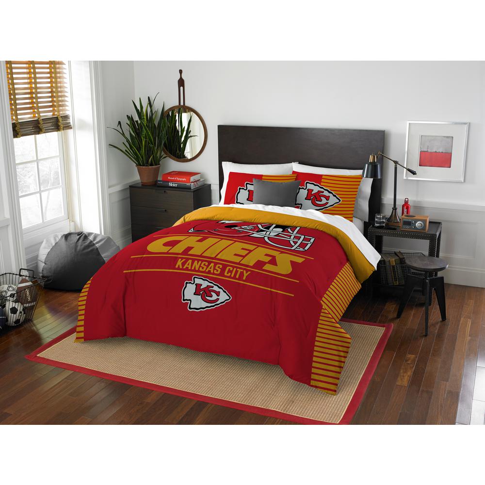Titans 3 Piece Draft Multi Full Queen Comforter Set 1nfl849000016ret This Review Is From Chiefs 3 Piece Draft Multi Full Queen Comforter Set