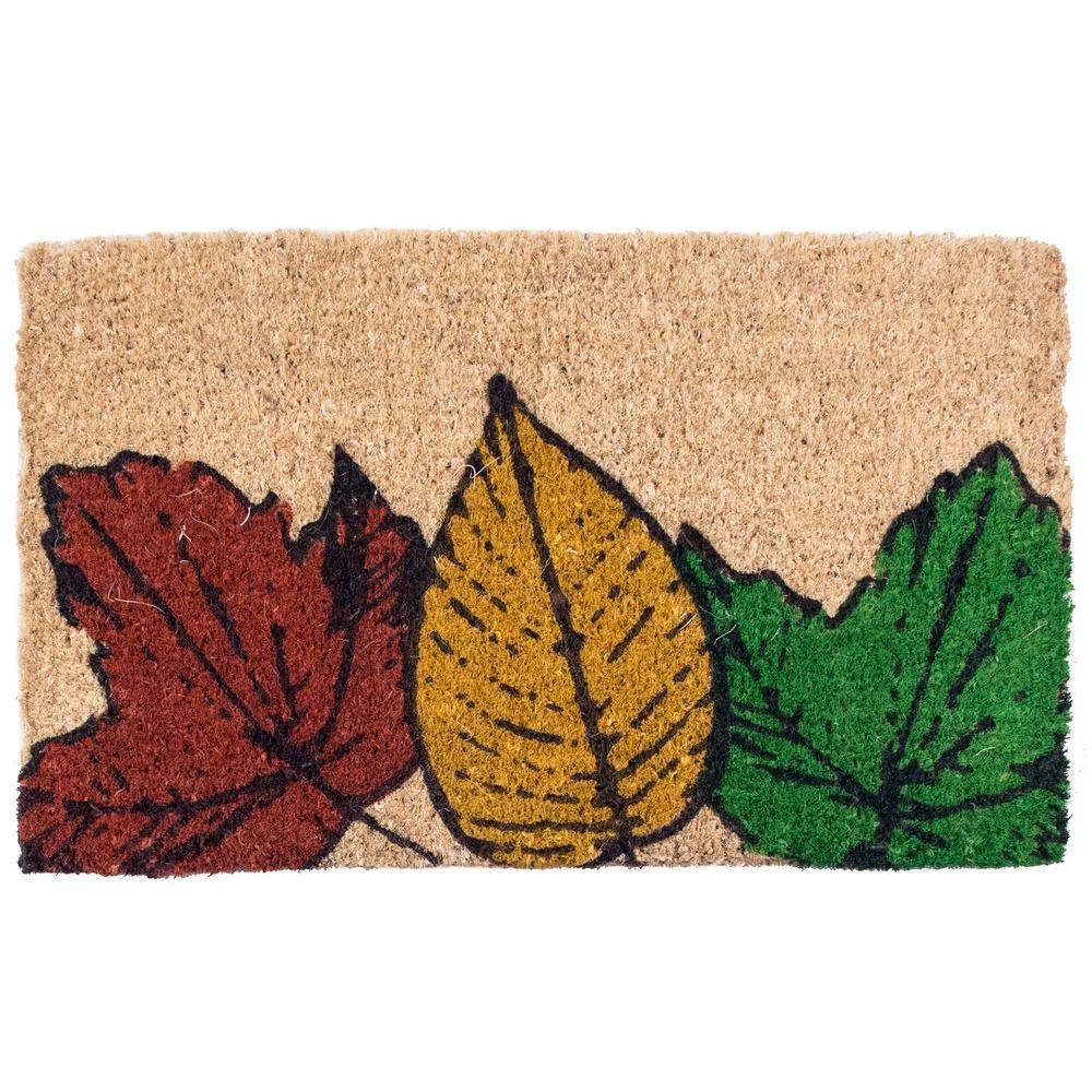 Fall Door Mats Fall Decorations The Home Depot