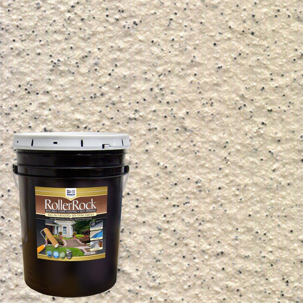 Daich Rollerrock 5 Gal Self Priming Ivory Exterior Concrete