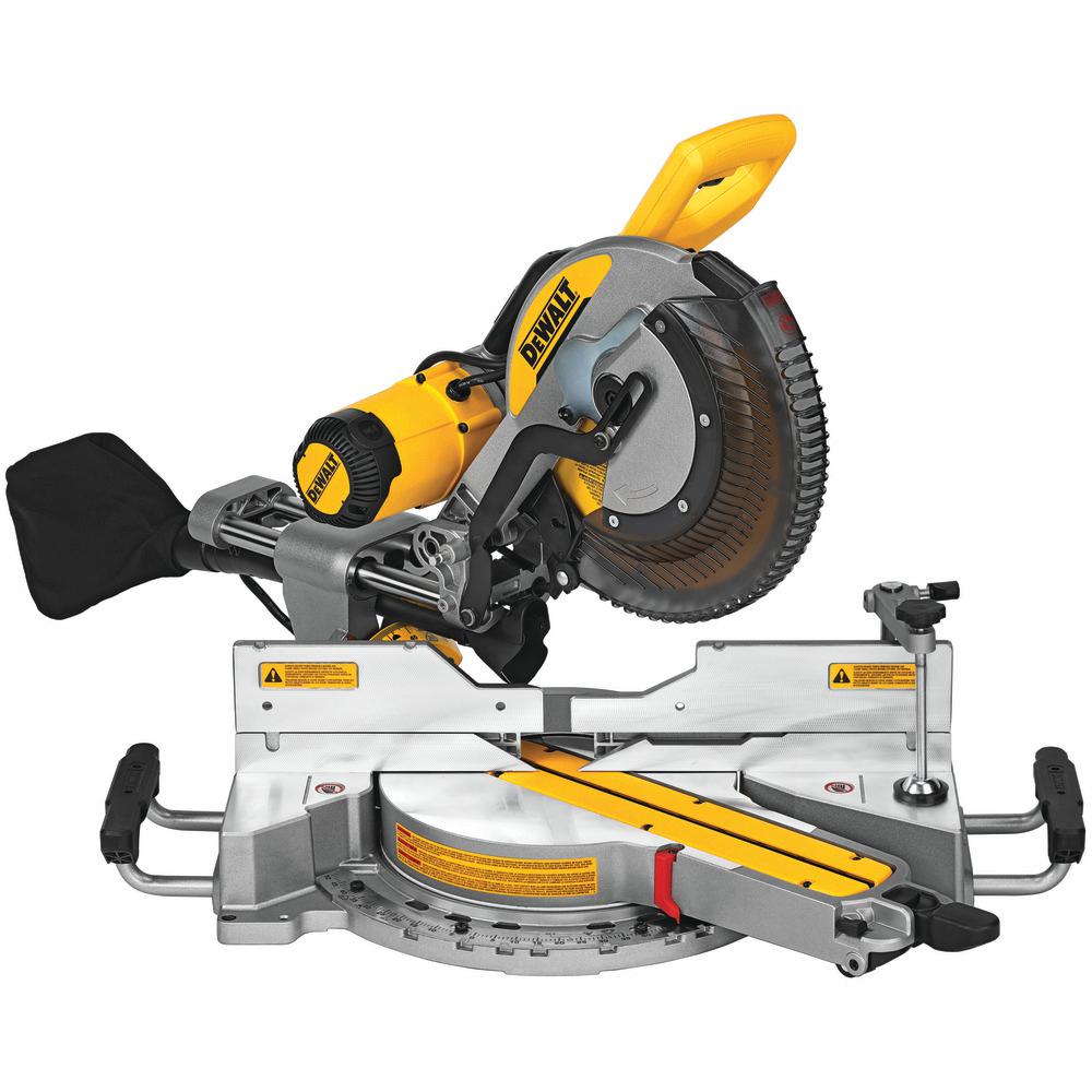 15 Amp Corded 12 in. Double-Bevel Sliding Compound Miter Saw