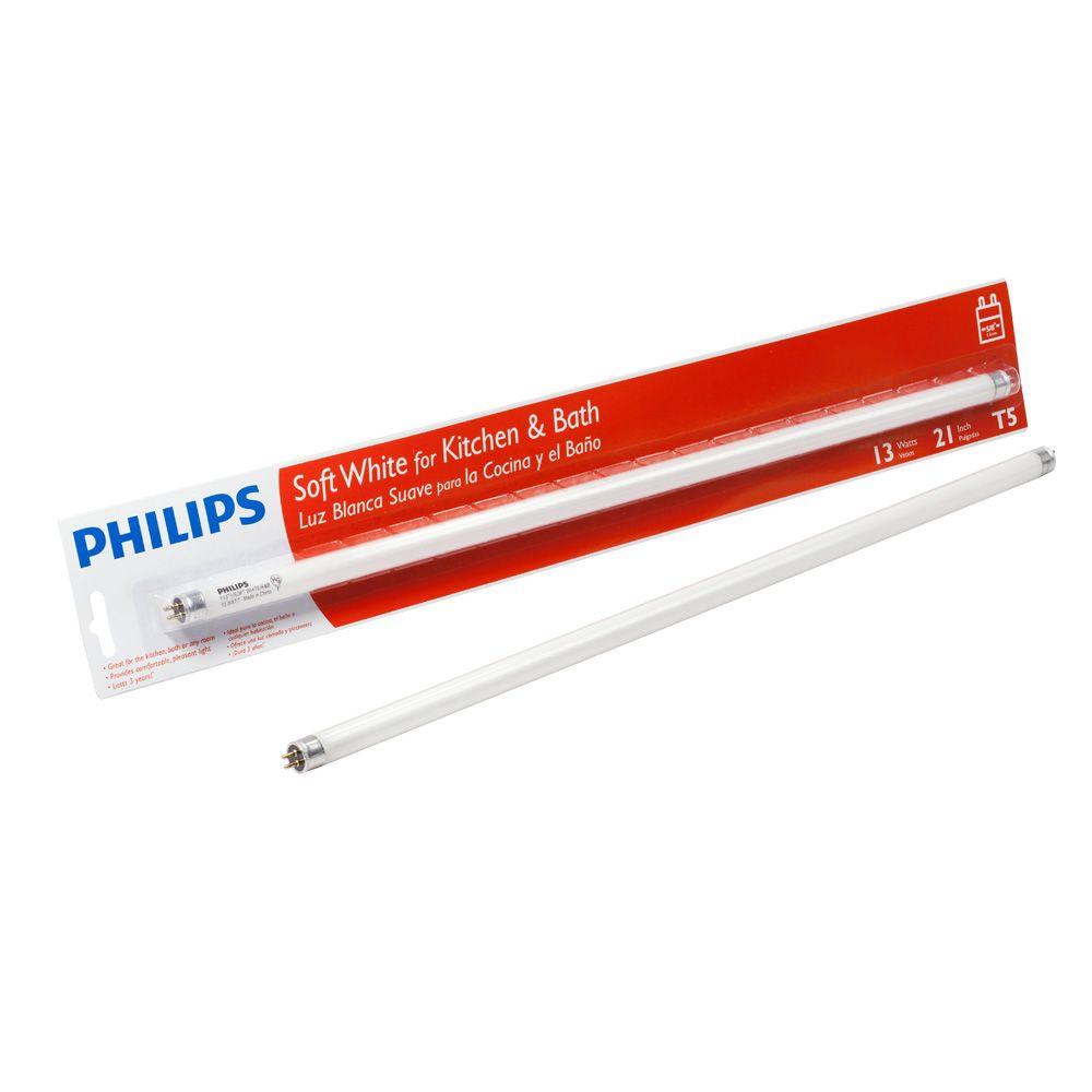 Philips 16 in. T5 10Watt Soft White (2700K) Linear Fluorescent Light