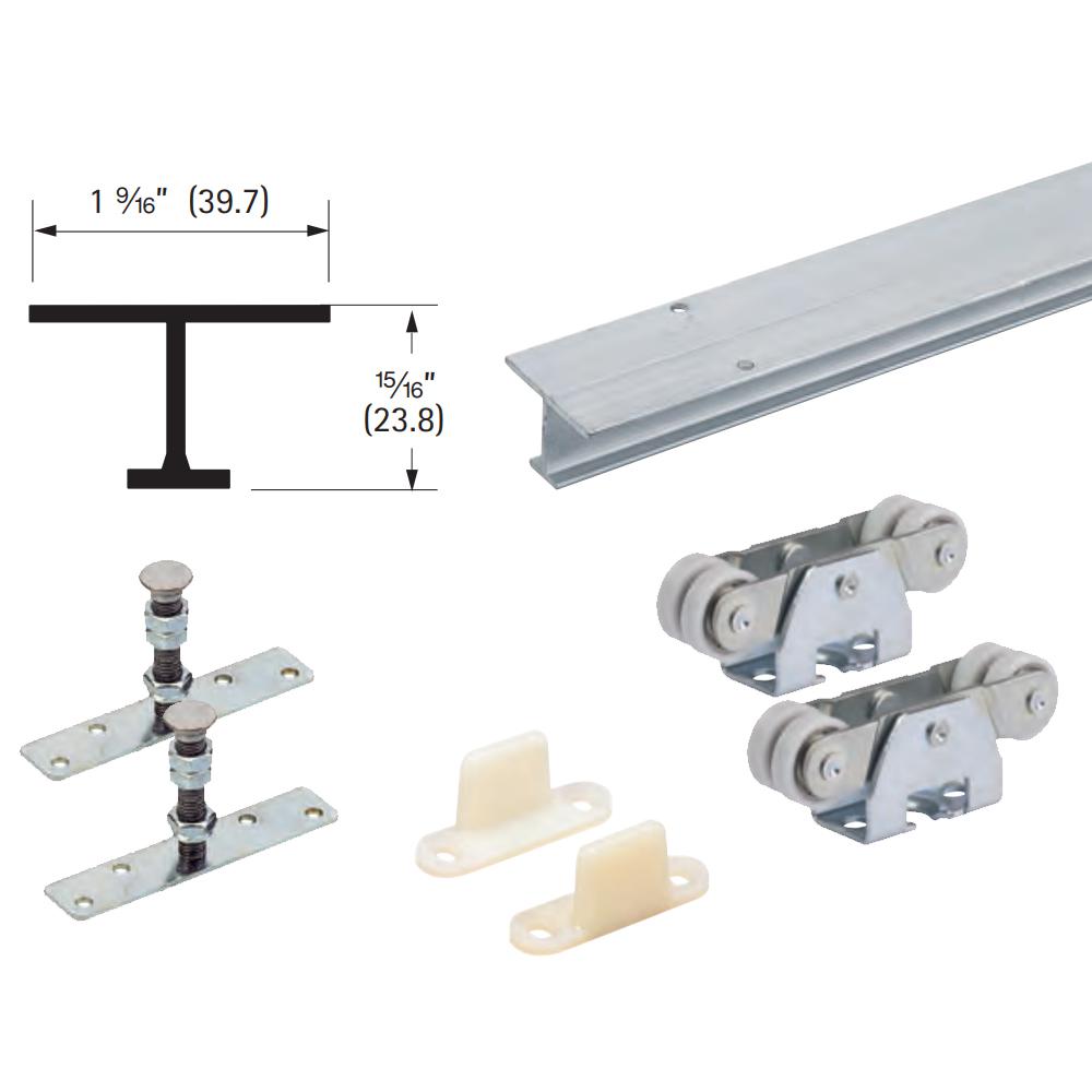 Hettich 96 In Topline 71 222 Single Door Hardware And Track H