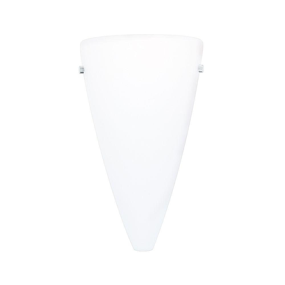 UPC 077073742533 product image for LBL Lighting Teardrop 1-Light Satin Nickel Opal LED Wall Light LW4601OPSCLED | upcitemdb.com