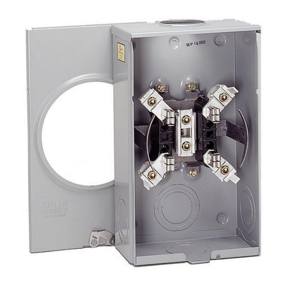 Eaton 200 Amp Single Meter Socket1004455BCH The Home Depot