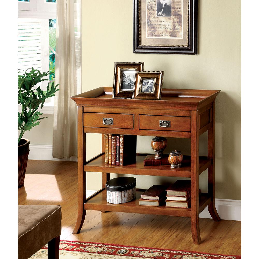 Williams Import Wickenburg Medium Oak Finish Side Table With
