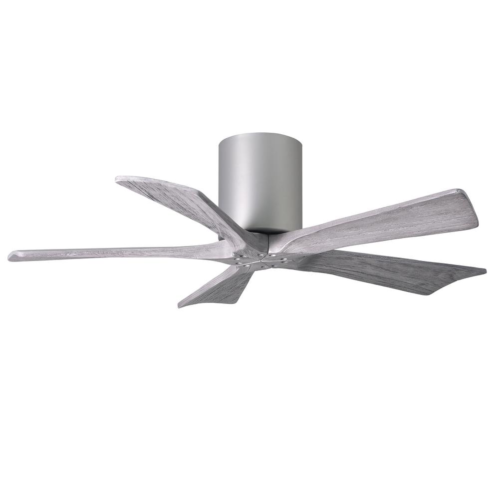 Atlas Irene 42 In Indoor Outdoor Brushed Nickel Ceiling Fan With