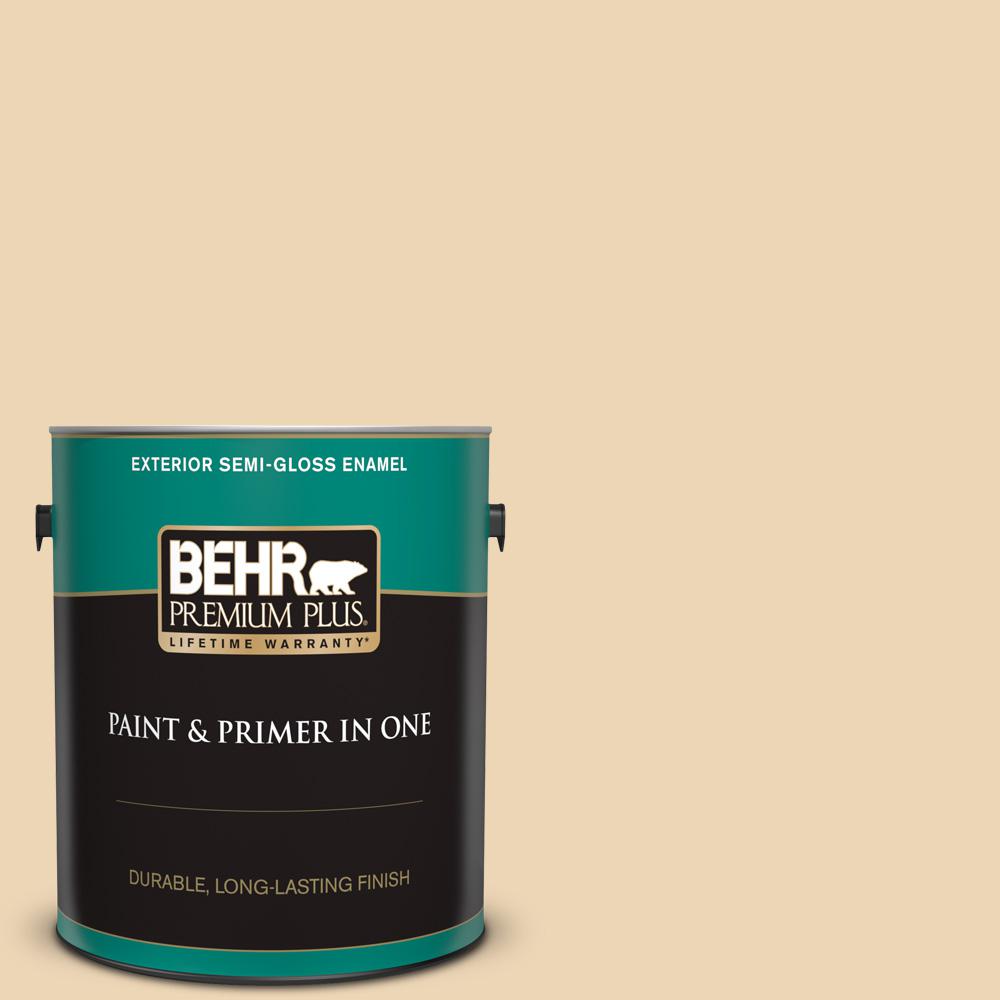 BEHR PREMIUM PLUS 1 gal. 330E3 Sensible Hue SemiGloss Enamel