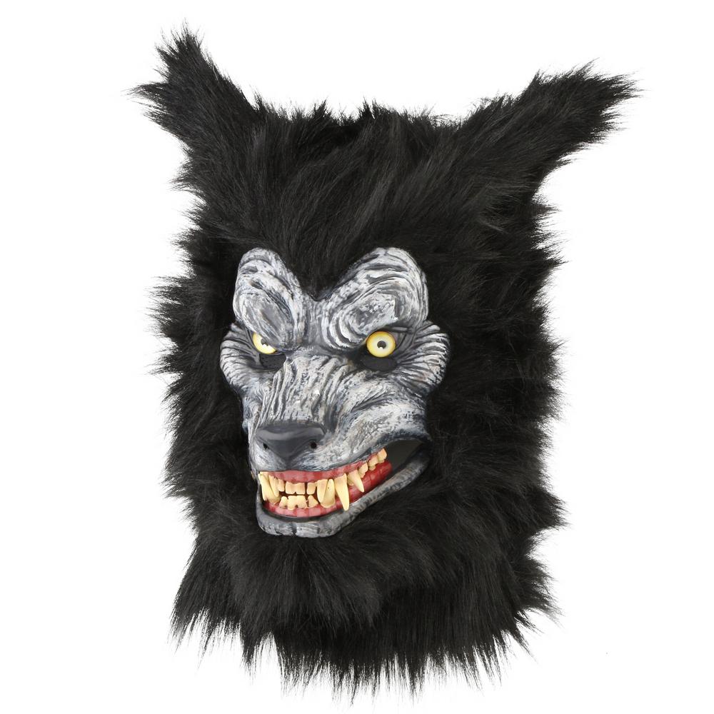 Home Accents Holiday 18.5 in. Animalistic Masks-Werewolf – Home Depot ...