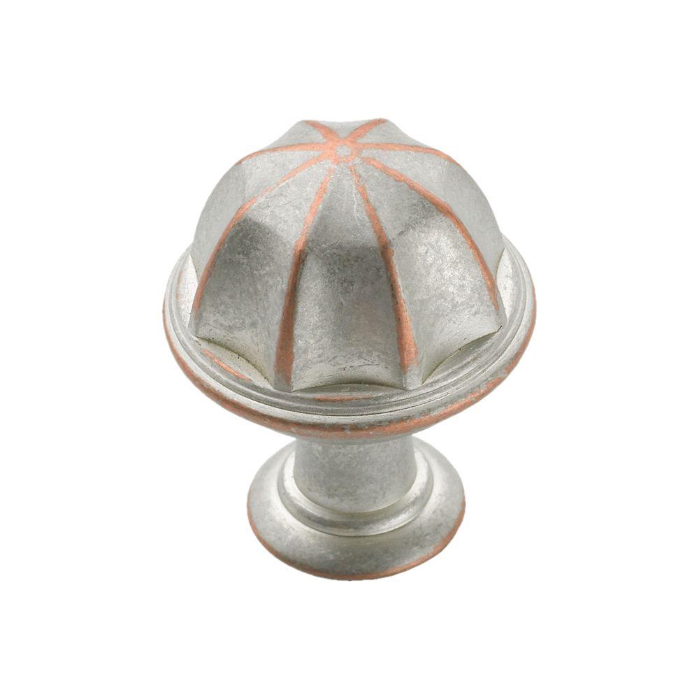 Amerock Eydon 1 In Weathered Nickel Copper Cabinet Bp53035wnc Weathered Nickel Copper Cabinet