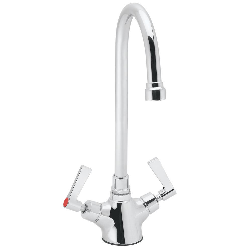 Speakman Commander Double Handle Laboratory Faucet in Polished ChromeSC7122E The Home Depot
