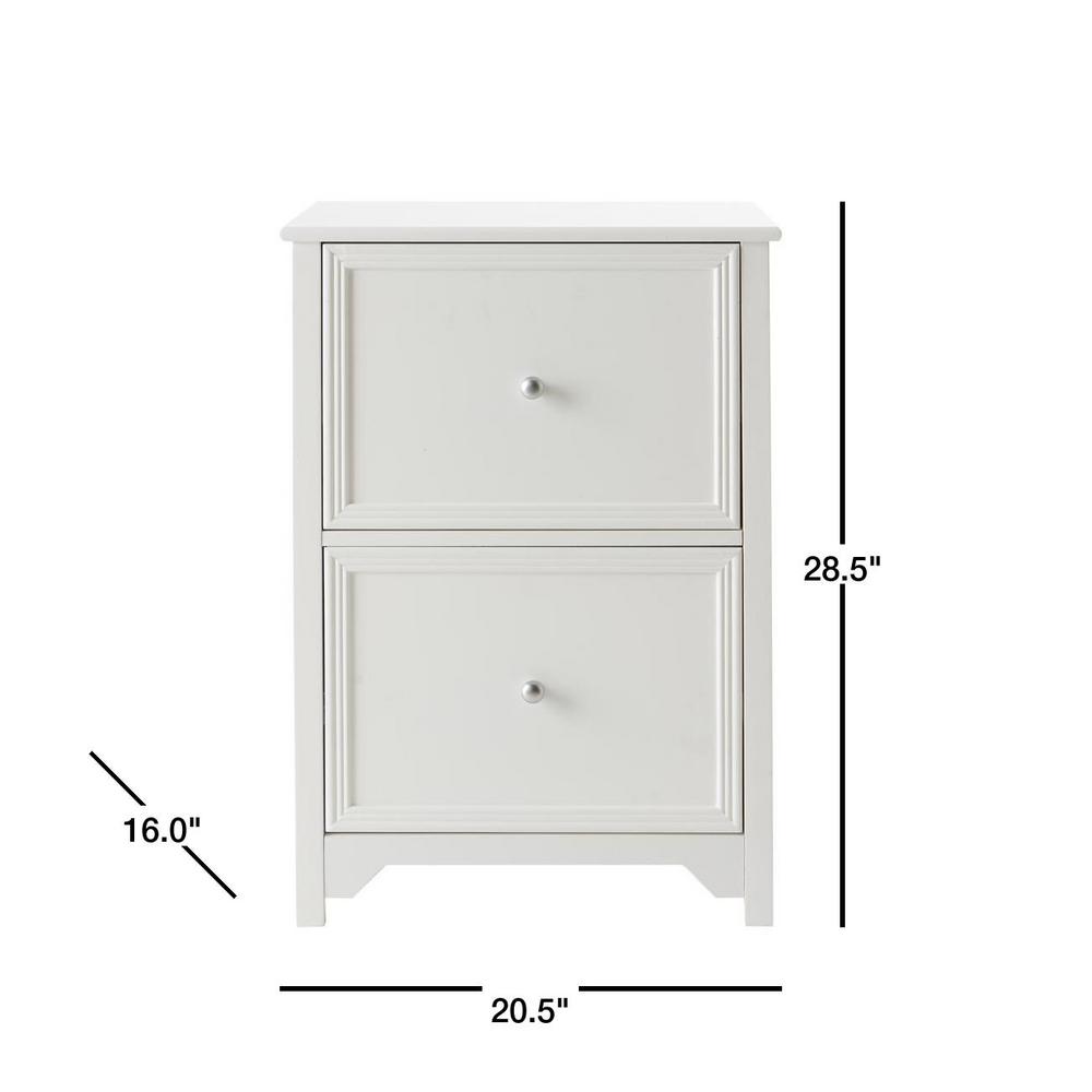 Home Decorators Collection Oxford White 28 5 In File Cabinet 2914400410 The Home Depot