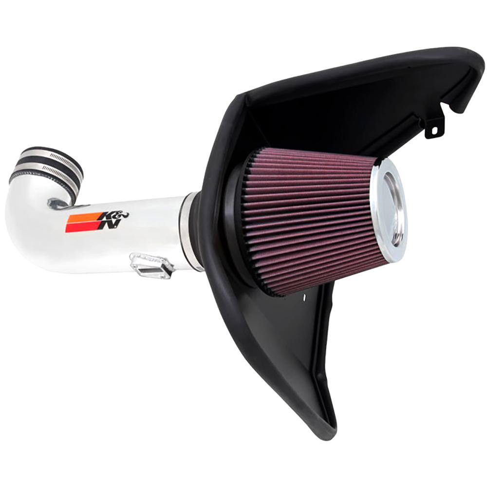 K&N Cold Air Intake Kit: High Performance  Guaranteed to Increase Horsepower: 2010-2015 Chevy Camaro SS  6.2L V8  69-4519TP