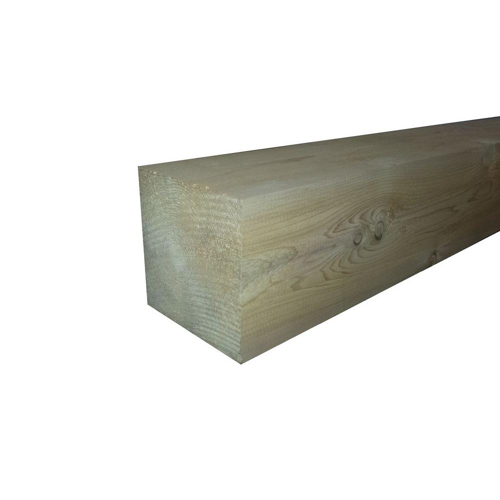 Unbranded 5 In X 5 In X 8 Ft Northern White Cedar S4s Post Timber Nwc050508s4s The Home Depot