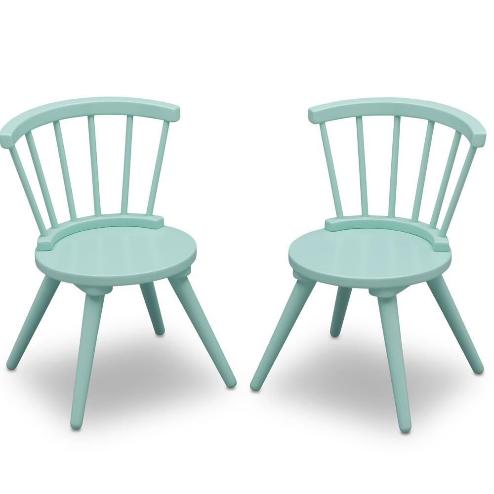 delta windsor table and chairs aqua