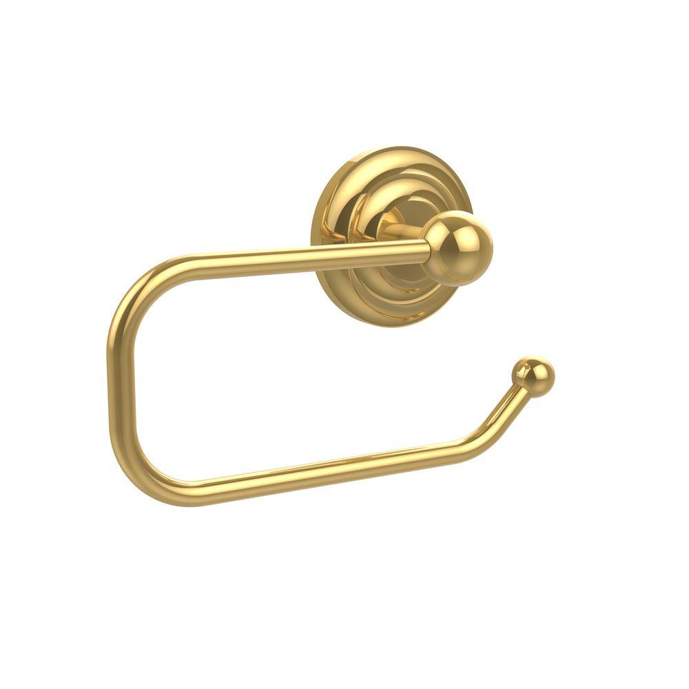 unlacquered brass toilet paper holder        
        <figure class=