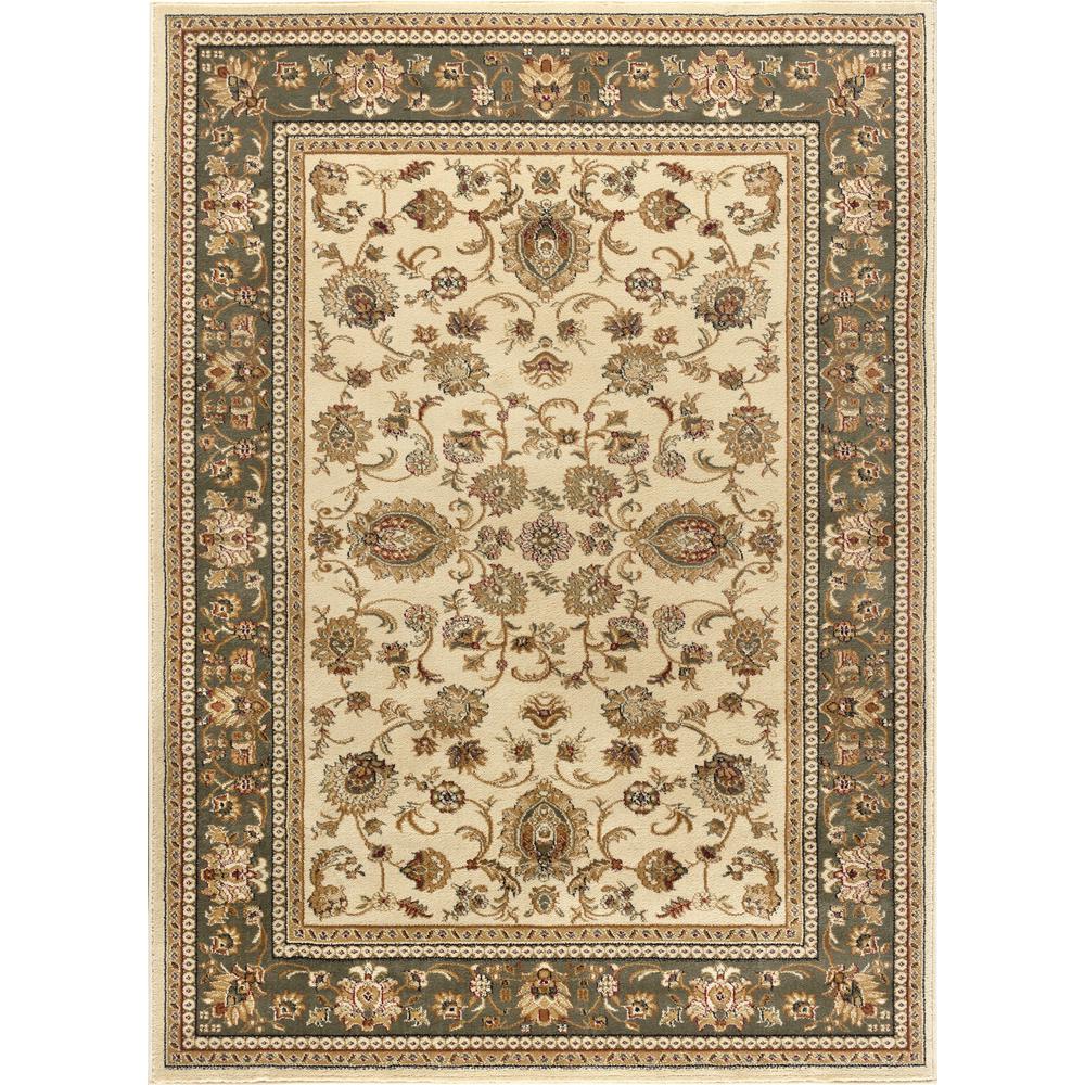 Tayse Rugs Sensation Ivory 7 ft. 10 in. x 10 ft. 3 in ...