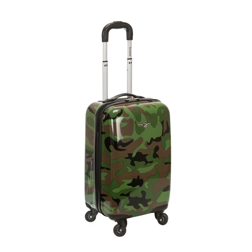 Rockland 20 in. Polycarbonate Carry-On, Green was $160.0 now $56.0 (65.0% off)