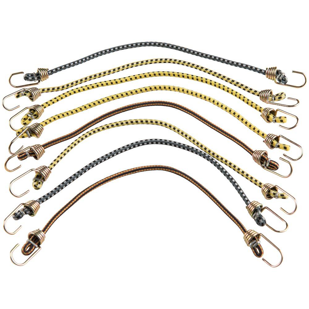HDX 10 in. Mini Bungee Cords Assortment 