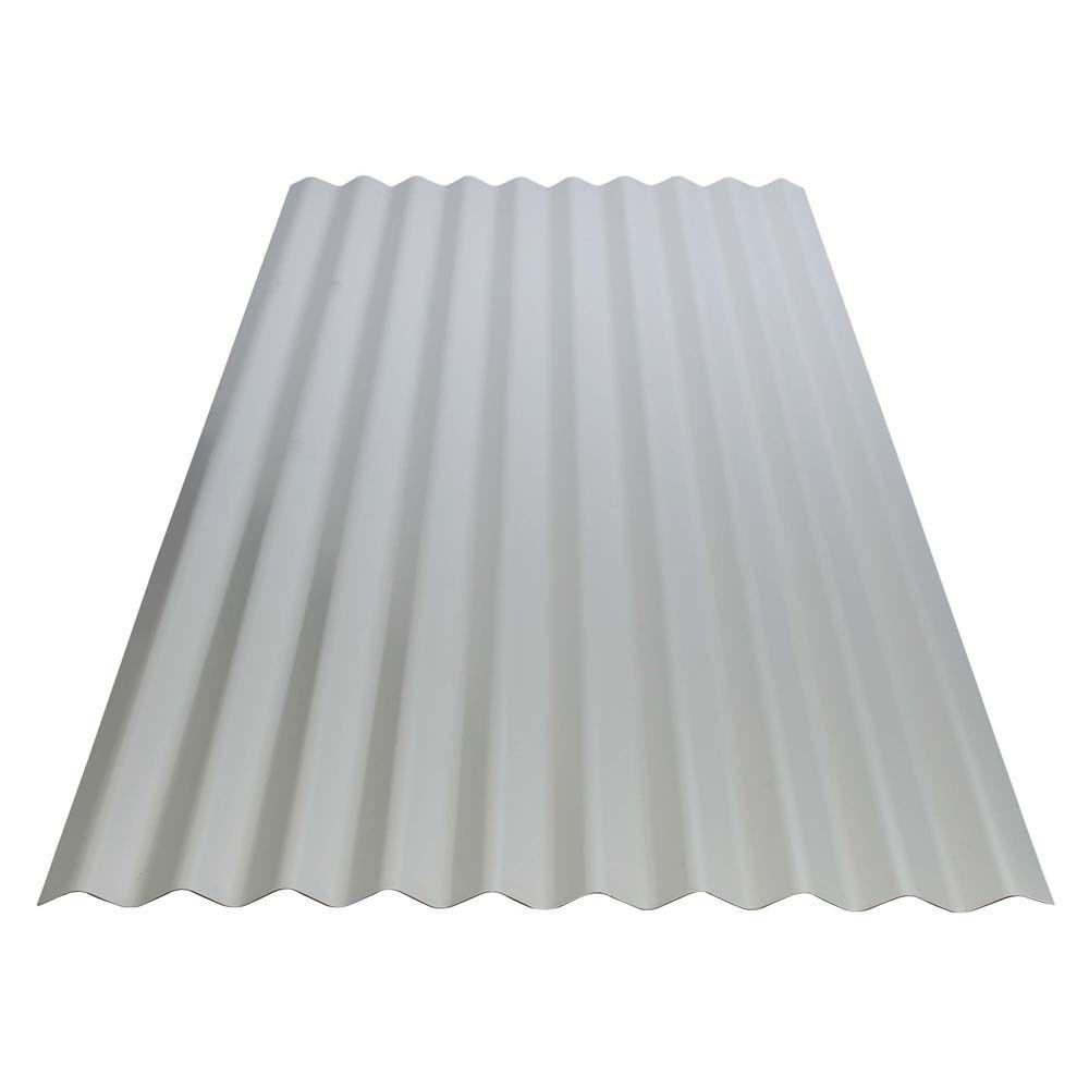 8 ft. Corrugated Galvanized Steel Utility-Gauge Roof Panel-13513 ...