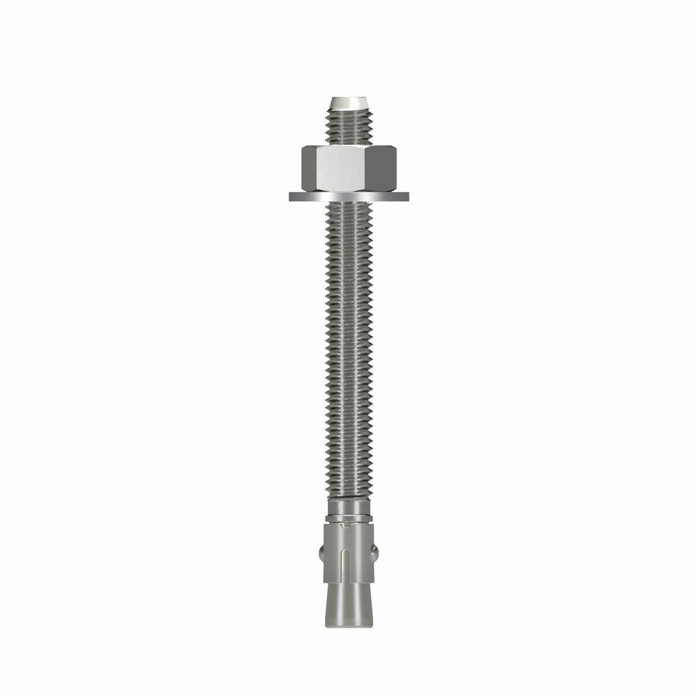 25-Piece Simpson Strong Tie Wa50100 1//2-Inch by 10-Inch with 6-Inch Thread Length Zinc Plated Steel Wedge-All Anchor