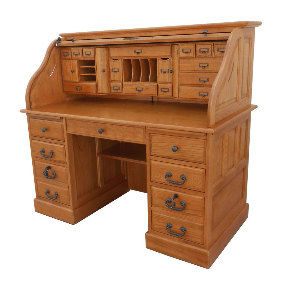 Chelsea Home Furniture Marlin 54 Deluxe Roll Top Desk 828954