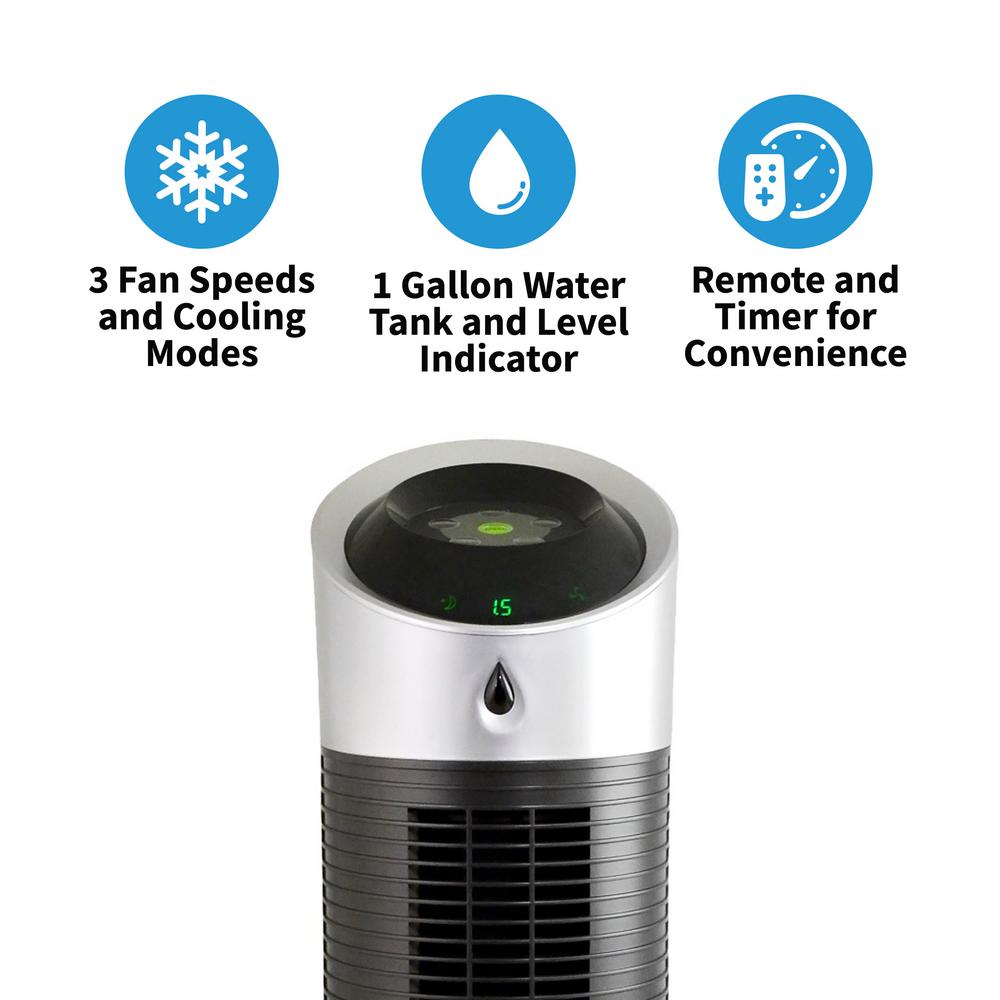 luma comfort ec45s tower evaporative cooler