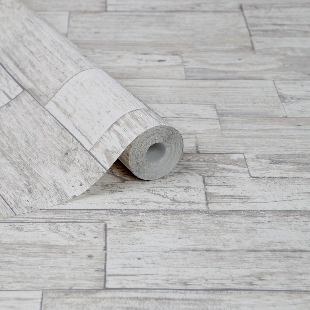 Graham & Brown Strata Shiplap Wood Beige Removable Wallpaper 103949