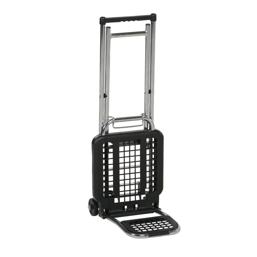 Vestil 26.75 in. x 16.25 in. Fold Flat Plastic Cart-FF-FPT-1627 - The ...