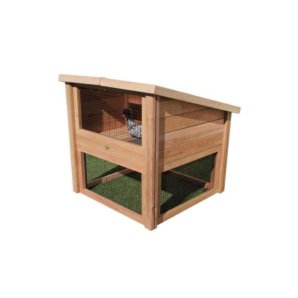 Gronomics 45 In L X 45 In W X 48 In H Chicken Coop Pet Cottage