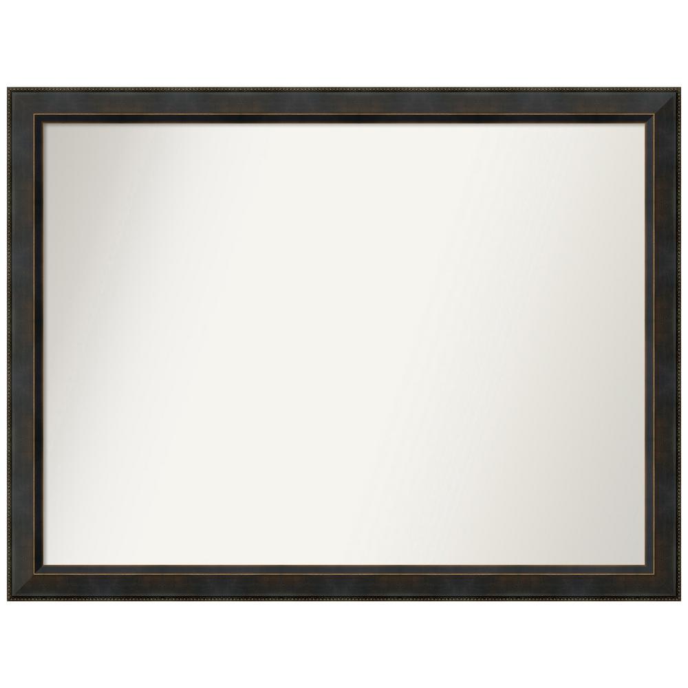 Amanti Art Choose your Custom Size 46.38 in. x 35.38 in. Signore Bronze Wood Decorative Wall Mirror was $501.46 now $294.85 (41.0% off)