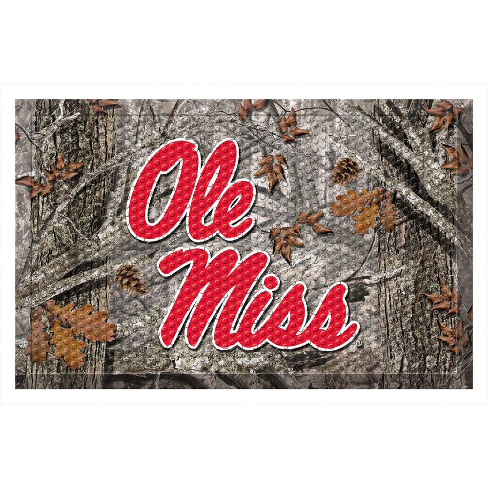 Fanmats University Of Mississippi Ole Miss Camo Heavy Duty