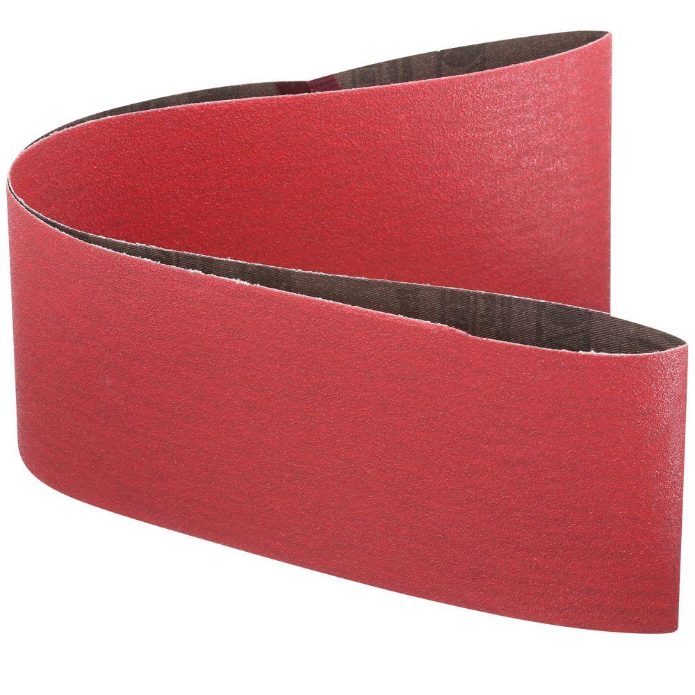 Diablo 4 in. x 36 in. 80Grit Sanding BeltDCB436080S01G The Home Depot