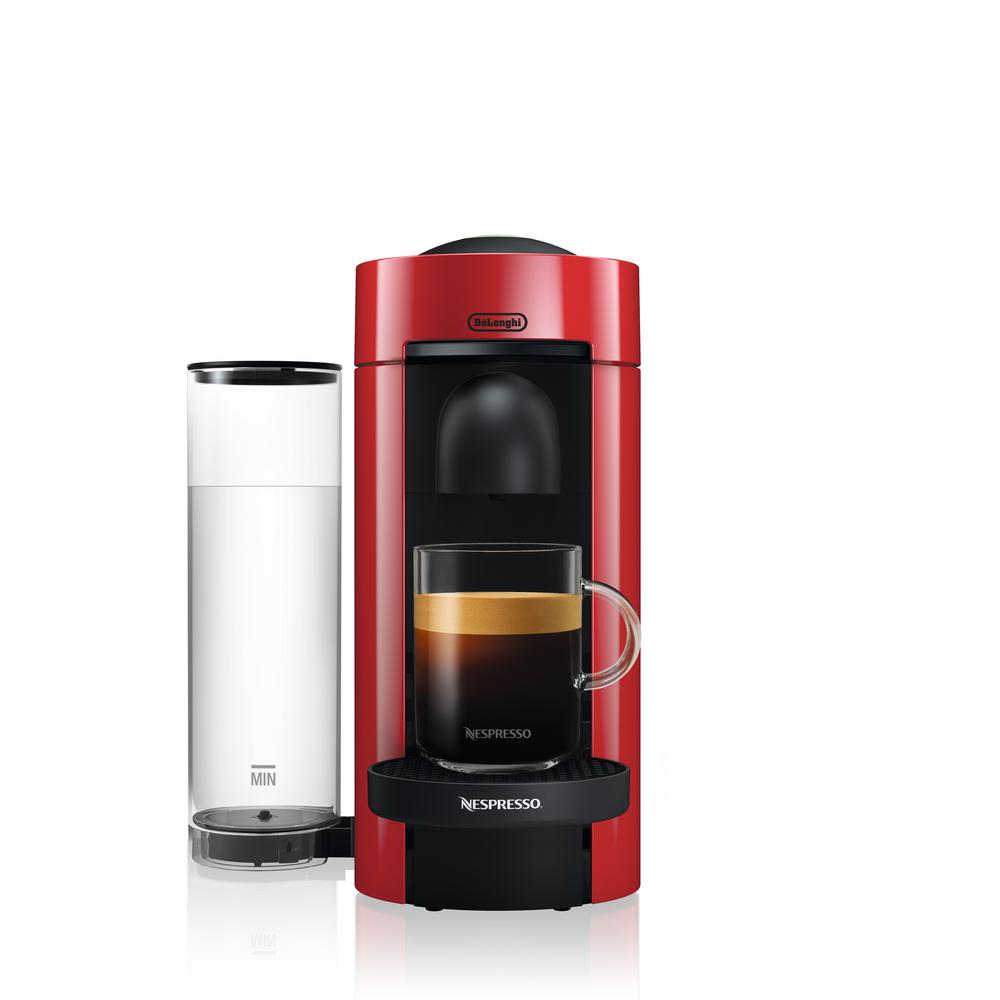 Nespresso DeLonghi Vertuo Red Single Serve Coffee and Espresso Machine