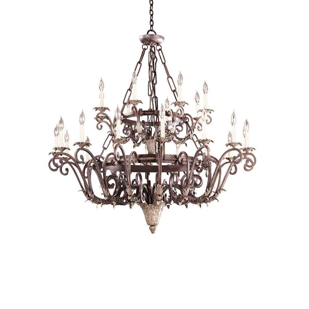 World Imports Mystic Rhythm 24 Light Led Bronze Chandelier World Imports Mystic Rhythm 24 Light Led Bronze Chandelier