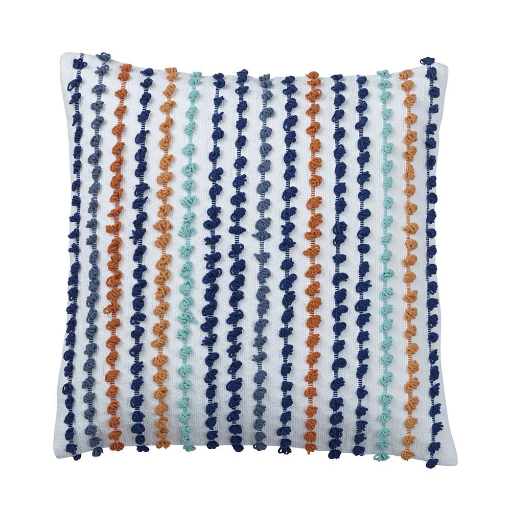 Cstudio Home By The Company Carlotta 20 In X Stripe Cstudio Home By The Company Carlotta 20 In X Stripe Blue